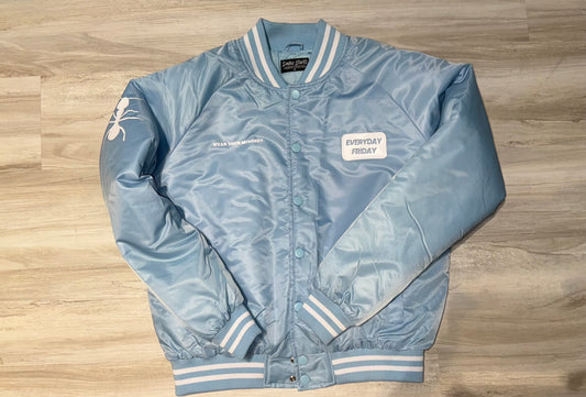 Baby Blue Freshman Varsity Jacket