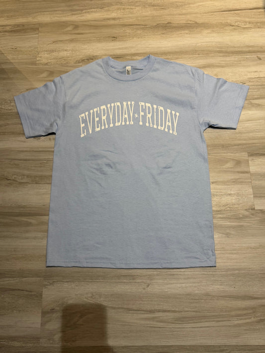 Steady & Strong Tee - Sky Blue