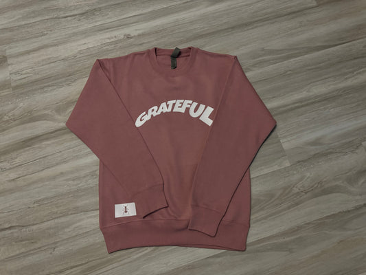 Earthy Pink Crewneck Sweatshirt